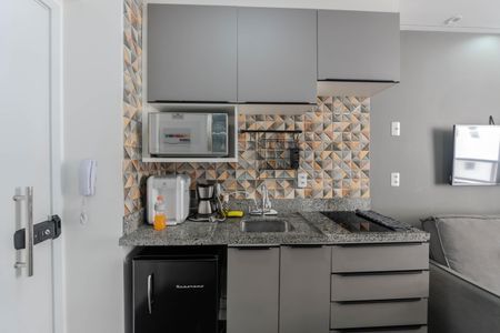 Studio para alugar com 25m², 1 quarto e sem vagaCozinha