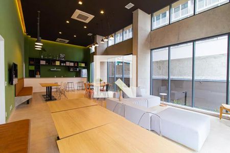 Studio para alugar com 25m², 1 quarto e sem vagaÁrea comum - Salão de festas