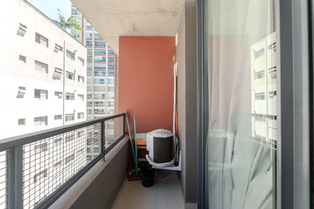 Studio para alugar com 25m², 1 quarto e sem vagaSacada