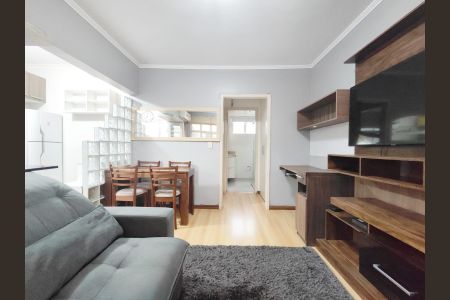 Sala de apartamento à venda com 1 quarto, 44m² em Cidade Baixa, Porto Alegre