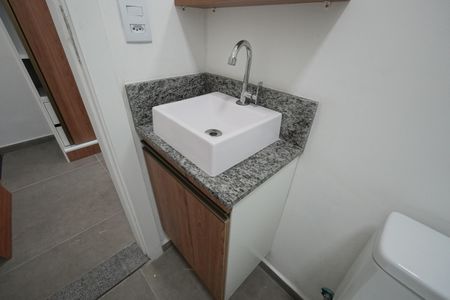 Studio para alugar com 24m², 1 quarto e sem vagaBanheiro
