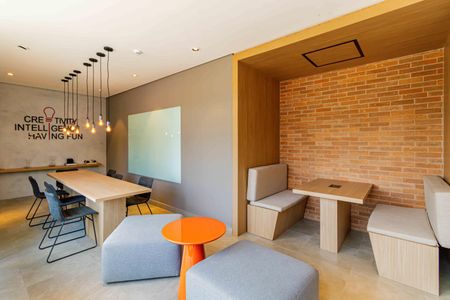Apartamento para alugar com 33m², 1 quarto e sem vagaÁrea comum - Coworking