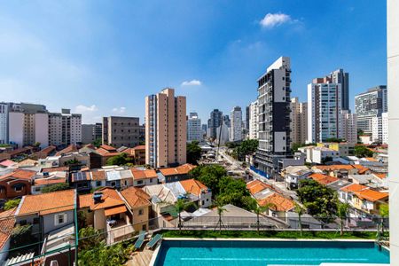 Apartamento para alugar com 33m², 1 quarto e sem vagaVaranda