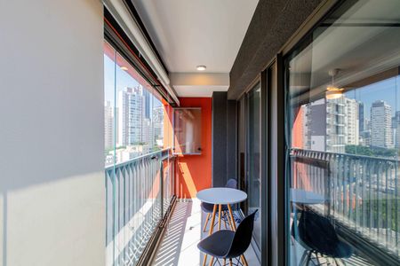 Apartamento para alugar com 33m², 1 quarto e sem vagaVaranda