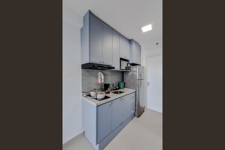 Studio à venda com 28m², 1 quarto e sem vagaCozinha