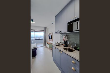 Studio à venda com 28m², 1 quarto e sem vagaCozinha