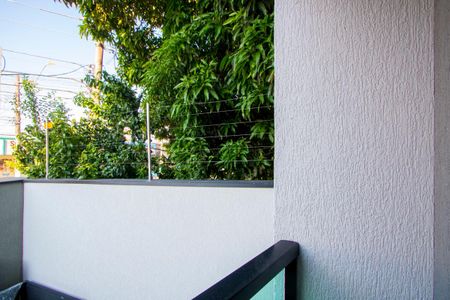 Varanda do quarto 1 de apartamento à venda com 2 quartos, 53m² em Parque Novo Oratório, Santo André