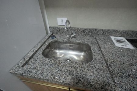 Cozinha de kitnet/studio para alugar com 1 quarto, 20m² em Vila Mariana, São Paulo