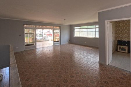 Sala dois ambientes - 2º Piso de casa para alugar com 3 quartos, 249m² em Campo Grande, Santos