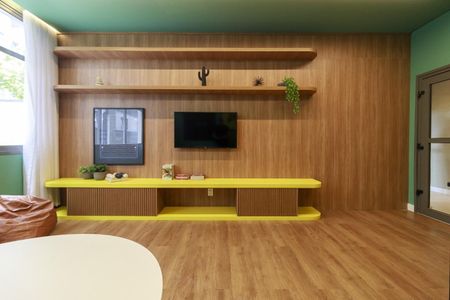 Studio à venda com 34m², 1 quarto e 1 vaga