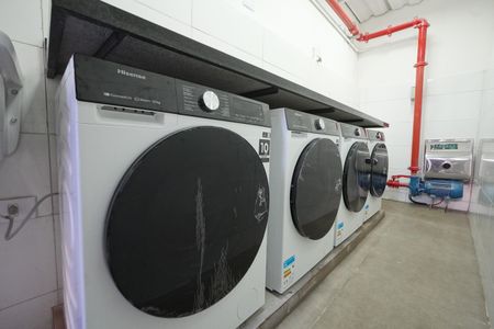 Studio para alugar com 24m², 1 quarto e sem vagaLavanderia