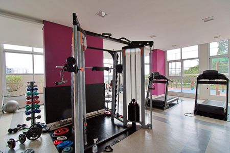 Apartamento para alugar com 47m², 2 quartos e 1 vaga Apartamento para alugar com 47m², 2 quartos e 1 vagaAcademia