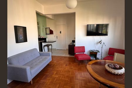 Sala de apartamento para alugar com 2 quartos, 85m² em Catete, Rio de Janeiro