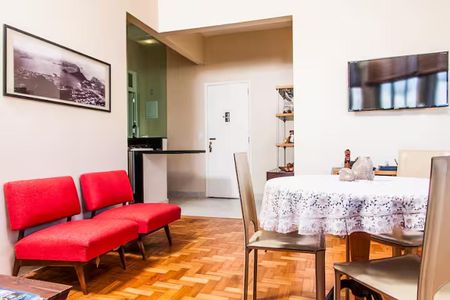 Sala de apartamento para alugar com 2 quartos, 85m² em Catete, Rio de Janeiro