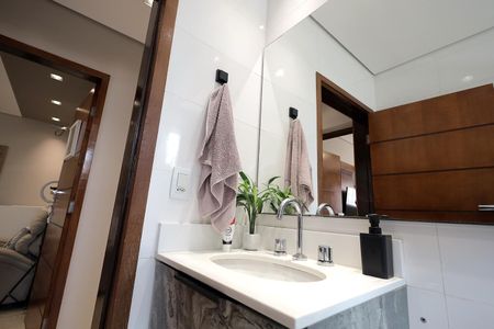 Casa para alugar com 90m², 3 quartos e 5 vagasBanheiro