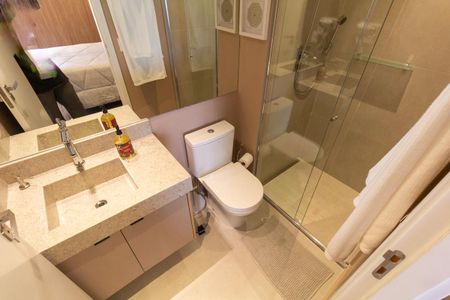 Studio para alugar com 42m², 1 quarto e 1 vagaBanheiro