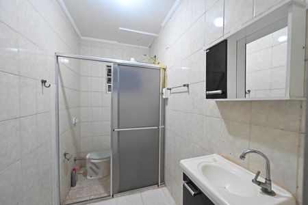 Banheiro Social  de kitnet/studio para alugar com 1 quarto, 20m² em Vila Clementino, São Paulo