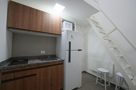 Studio para alugar com 24m², 1 quarto e sem vagaCozinha