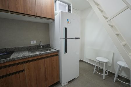 Studio para alugar com 24m², 1 quarto e sem vagaCozinha