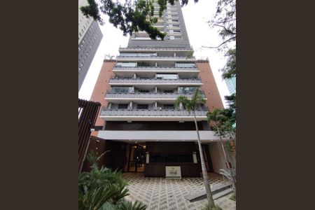 Studio à venda com 28m², 1 quarto e sem vagaFachada e portaria