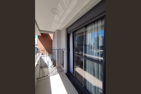 Studio à venda com 28m², 1 quarto e sem vagaVaranda