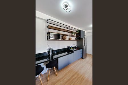 Cozinha de kitnet/studio para alugar com 1 quarto, 33m² em Mooca, São Paulo