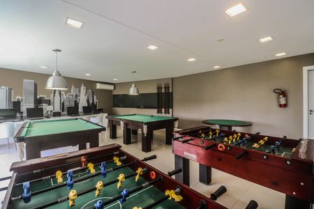 Apartamento à venda com 56m², 2 quartos e 1 vagaSalão de jogos
