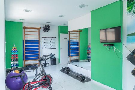 Apartamento para alugar com 56m², 2 quartos e 2 vagasÁrea comum - Academia