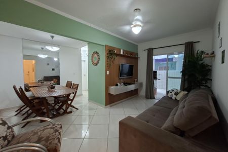 Sala de apartamento para alugar com 2 quartos, 115m² em Guilhermina, Praia Grande
