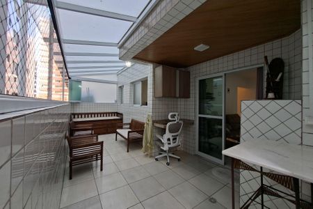 Apartamento para alugar com 115m², 2 quartos e 1 vagaVaranda da sala 