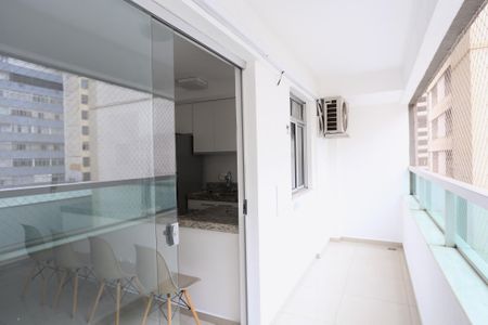 Varanda da Sala de apartamento para alugar com 1 quarto, 55m² em Centro, Belo Horizonte