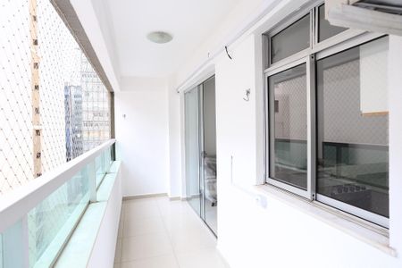 Varanda da Sala de apartamento para alugar com 1 quarto, 55m² em Centro, Belo Horizonte