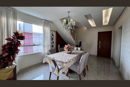 sala  de apartamento à venda com 3 quartos, 170m² em Nova Suíça, Belo Horizonte