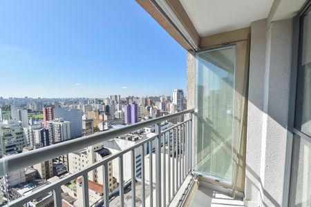 Varanda de kitnet/studio para alugar com 1 quarto, 30m² em Liberdade, São Paulo