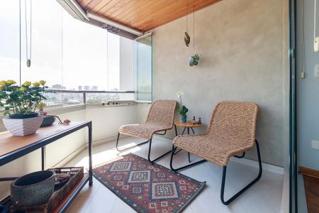 Sala - Varanda de apartamento à venda com 3 quartos, 112m² em Jardim Prainha, São Paulo