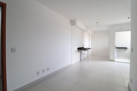 Sala de apartamento para alugar com 2 quartos, 52m² em Novo Mundo, Uberlândia