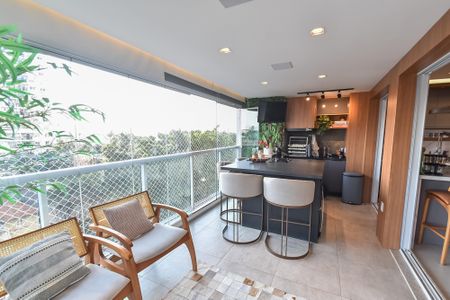 Apartamento à venda com 140m², 3 quartos e 2 vagasVaranda