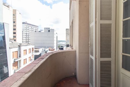 Varanda da Sala de apartamento para alugar com 3 quartos, 100m² em Centro Histórico, Porto Alegre