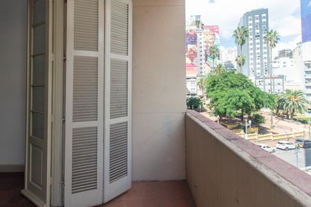 Varanda da Sala de apartamento para alugar com 3 quartos, 100m² em Centro Histórico, Porto Alegre