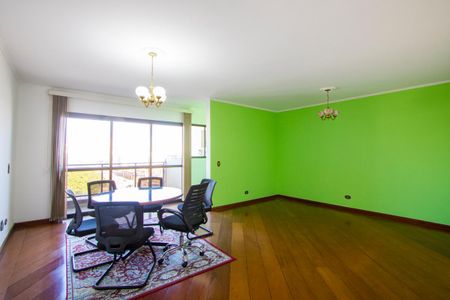 Sala de apartamento à venda com 3 quartos, 140m² em Vila Alzira, Santo André