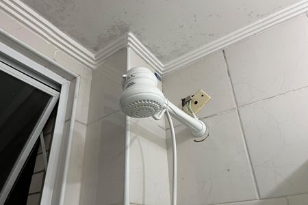 Banheiro de apartamento para alugar com 1 quarto, 55m² em Boqueirão, Santos