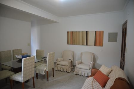 Sala de apartamento para alugar com 3 quartos, 100m² em Vila Valparaíso, Santo André