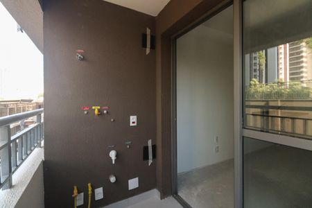 Studio à venda com 24m², 1 quarto e sem vagaVaranda e Área de Serviço 