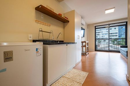 Studio para alugar com 24m², 1 quarto e sem vaga Studio para alugar com 24m², 1 quarto e sem vagaStudio