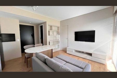 Sala de apartamento para alugar com 1 quarto, 41m² em Boa Vista, Porto Alegre