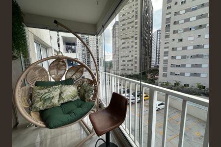 Apartamento à venda com 53m², 2 quartos e sem vaga Apartamento à venda com 53m², 2 quartos e sem vagaVaranda da Sala