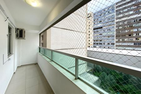 Varanda da Sala de apartamento para alugar com 1 quarto, 40m² em Centro, Belo Horizonte