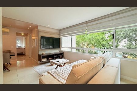 Sala de apartamento para alugar com 3 quartos, 85m² em Petrópolis, Porto Alegre