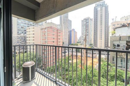 Sacada de kitnet/studio para alugar com 1 quarto, 22m² em Bela Vista, São Paulo
