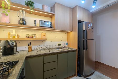 Apartamento à venda com 107m², 2 quartos e sem vagaCozinha